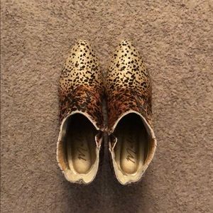 Matisse Calf Hair Wedge Booties - $45